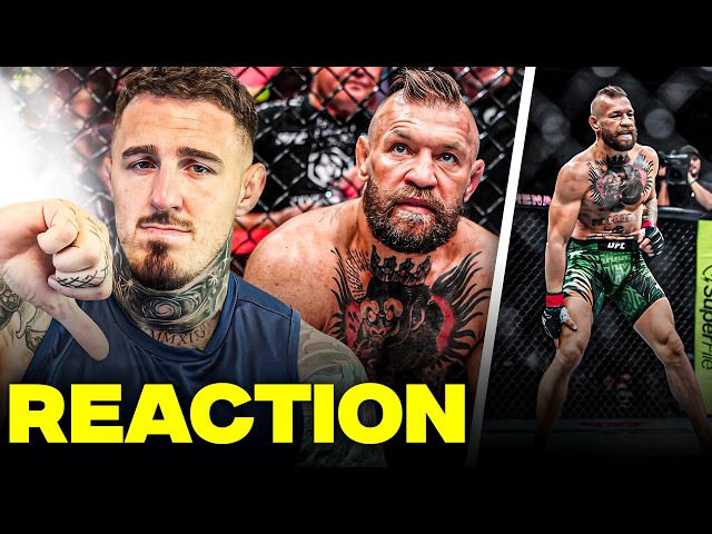 Tom Aspinall Reacts To Conor McGregor's Injury At UFC 329