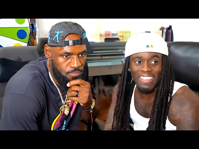 Lebron James Comes On Kai Cenat's Stream!