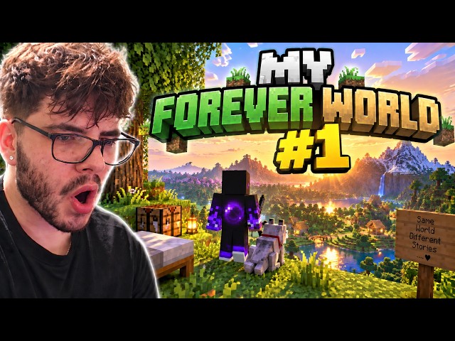I Created My Forever World In Minecraft... (Modded Survival) #1