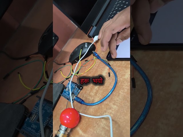 Turn ON/OFF Light with Your Phone – IoT Relay Module Project! ⚡🔌 #futuretechnology #home