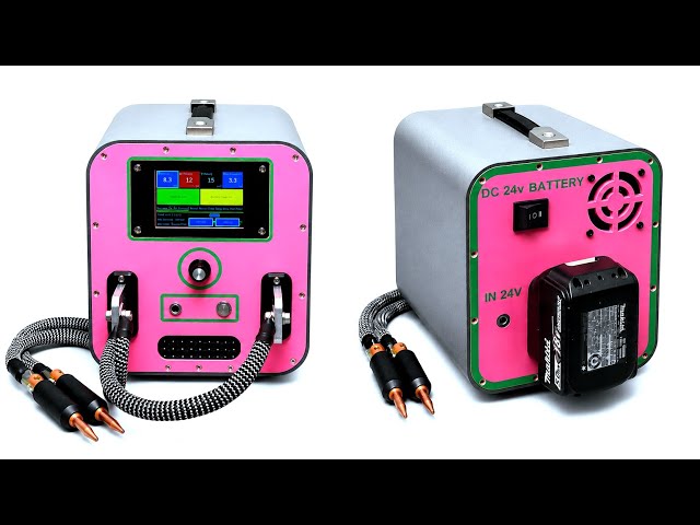 DIY 3000F Supercapacitor Spot Welder | 48 MOSFETs, Welding 0.3mm Nickel
