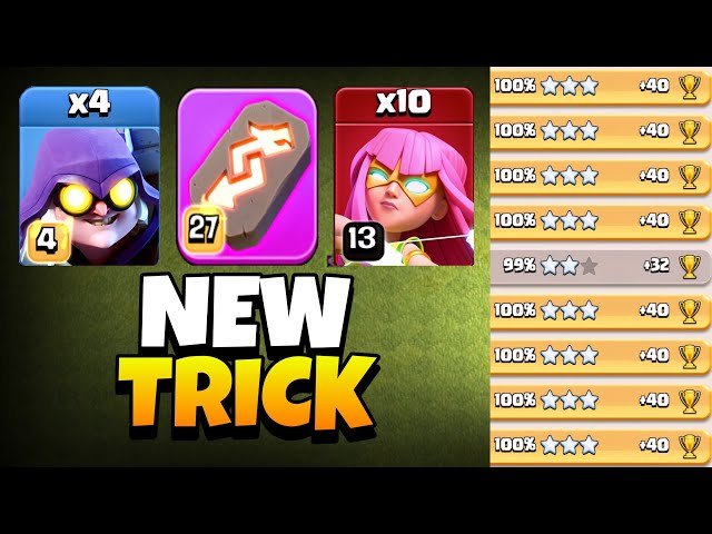 NEW TH18 Super Archer Ruin Witch Attack is INSANE! | Best TH18 Attack Strategy in Clash of Clans