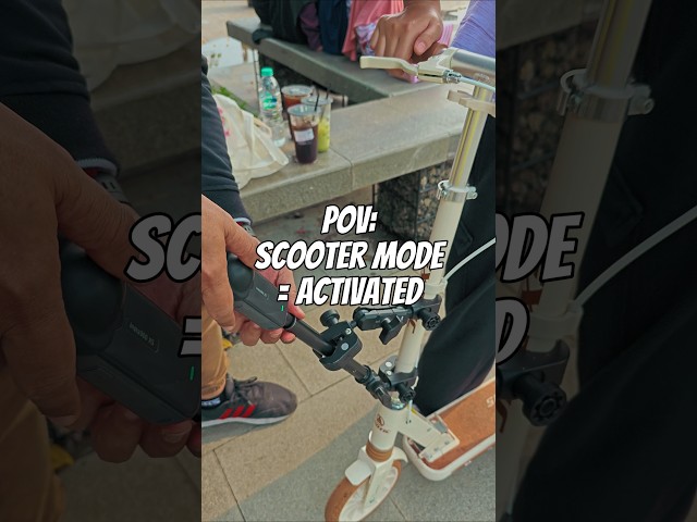 POV: Scooter Mode=Activated #Insta360X5 #Insta360POVChallenge @insta360