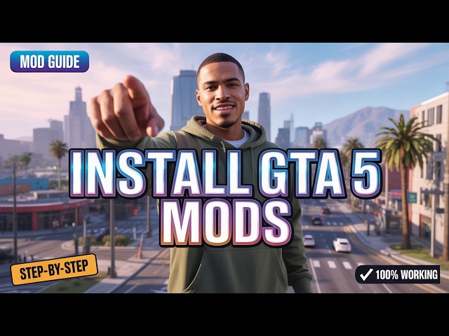 How to Install GTA 5 Mods in 2026 | Complete Beginner Guide (Step-by-Step)
