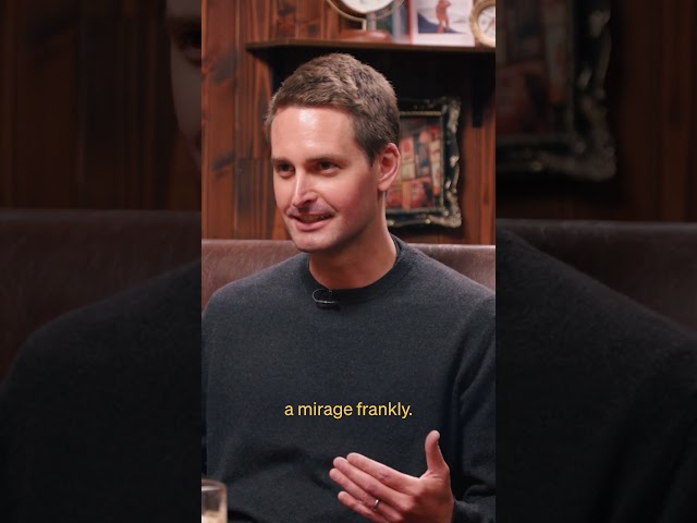 Snap CEO Evan Spiegel: The "killer app" is a mirage