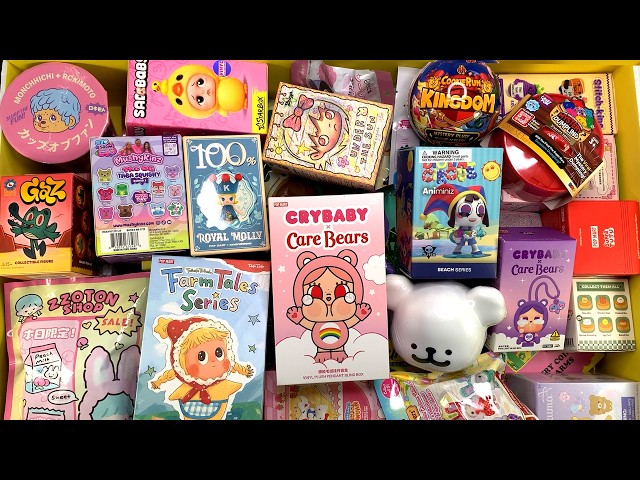 65 minutes of mystery bags ASMR NO TALKING Relaxing Unboxing Sounds