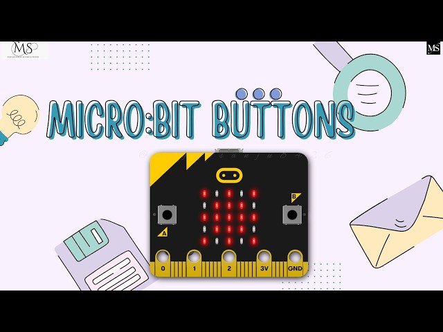 Learn Micro:bit Buttons |STEM Basics Explained| Easy Coding for Beginners 💡#ai #fyp #roblox #gaming