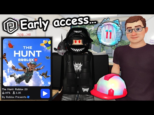 Don't buy plus just for the early access... (ROBLOX THE HUNT 20)