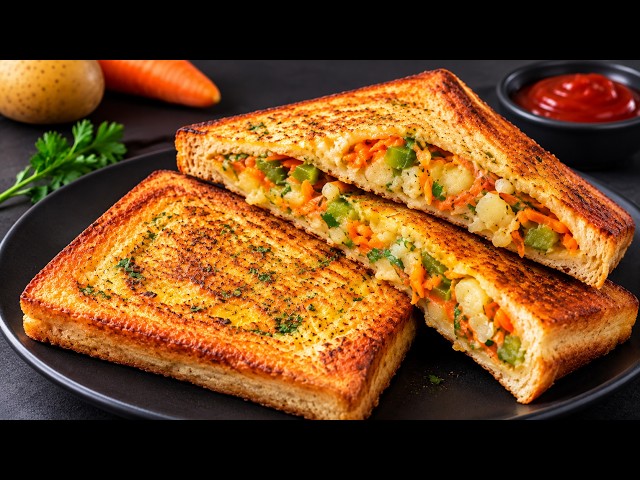 Amazing Potato Toast! You Won't Believe How Simple This Is