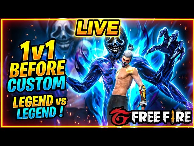 🔴VG SUPREM is live🔴1VS3 CUSTOM LIVESTREAM#freefire#live