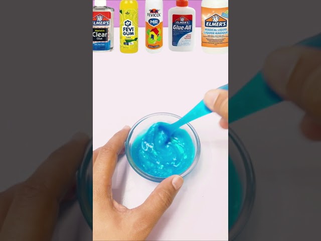 NO BORAX, NO GLUE, SLIME MAKING👍#shorts