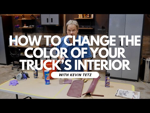 Change the color of your truck's interior with Colorbond - Interior Restoration - Episode 8