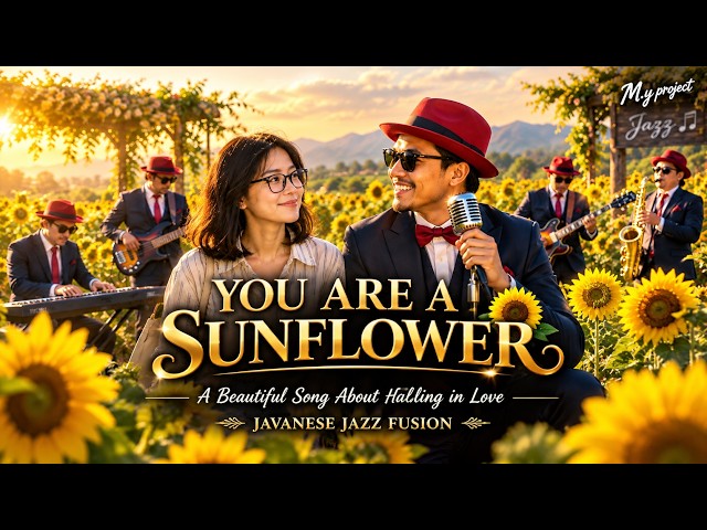 YOU ARE A SUNFLOWER 🌻 | A Beautiful Song About Falling in Love | Javanese Jazz Fusion