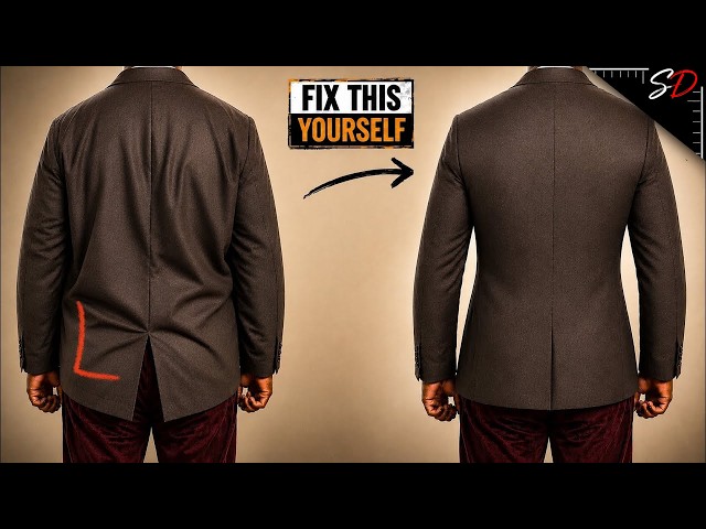 How to Tailor a Suit Jacket (ZERO EXPERIENCE NEEDED)
