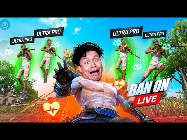 Live Most Dangerous Players Ban 😱 #freefire #shortsfeed  #tondegamer
