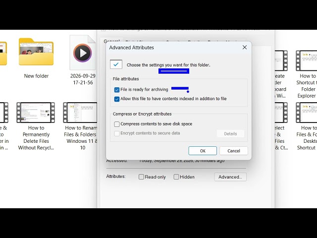 How to View File & Folder Properties in File Explorer in Windows