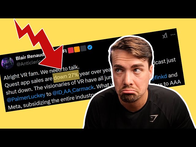 Is VR Really Dying? (spoiler, no it's not)