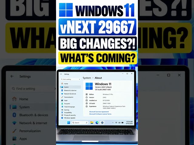 Windows 11 29667 Just Changed Everything?!