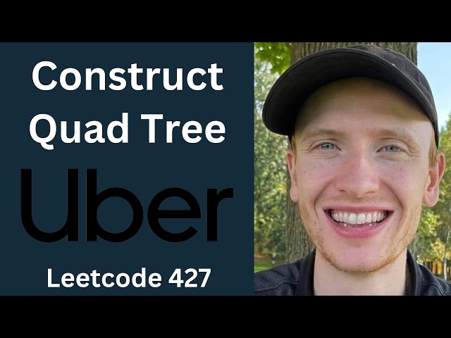 Construct Quad Tree - LeetCode 427 - Trees (Python)