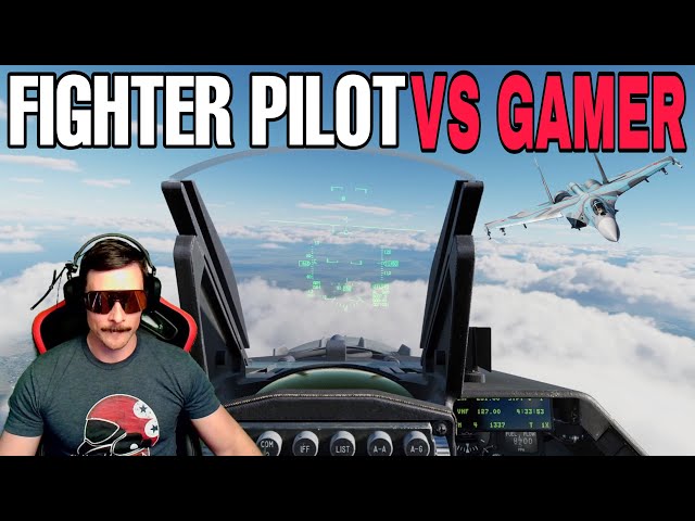REAL Fighter Pilot Dogfights GAMER | Digital Combat Simulator