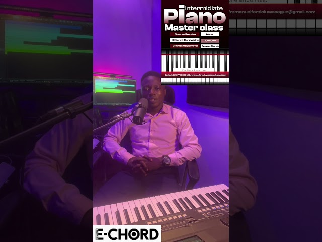 INTERMEDIATE MASTER CLASS #keyboardist #pianists #pianomasterclass #pianolessons #pianotutorial