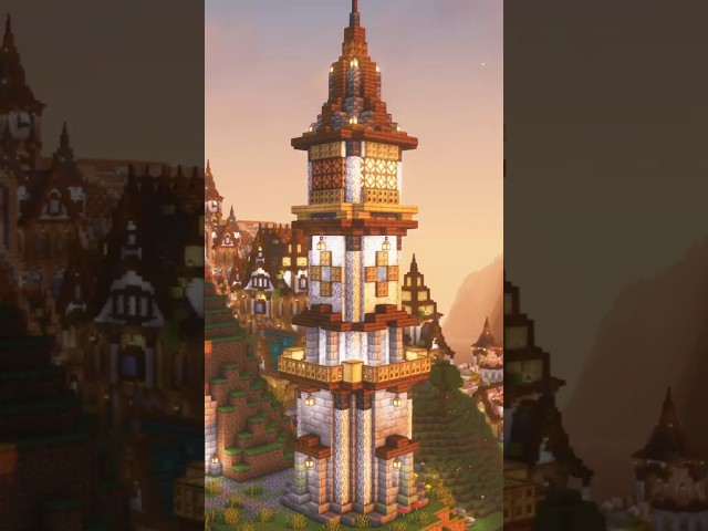 Lighthouse 💡 #minecraft #minecraftbuilding  #minecraftsurvival #minecraftutorial #minecraftbuild