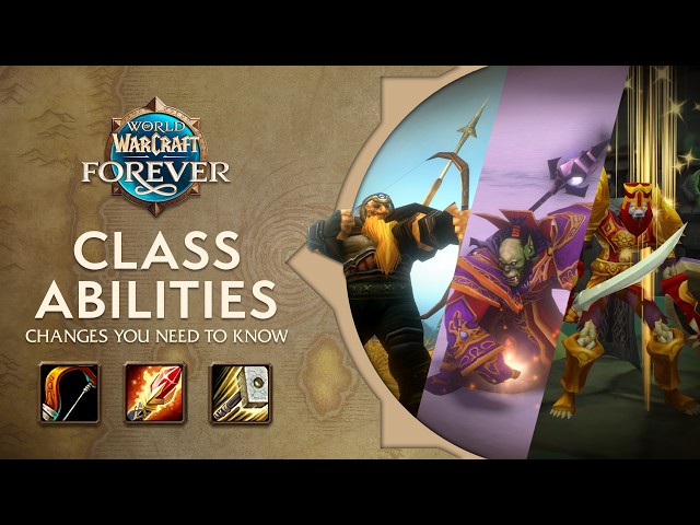 Class Highlights - Part 2: Hunter, Mage, Paladin | World of Warcraft: Forever
