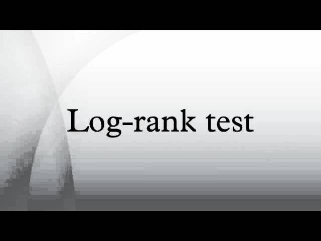 Log-rank test