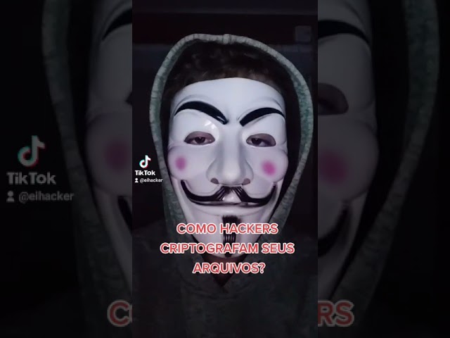 Como os HACKERS criptografam seus arquivos? #Shorts