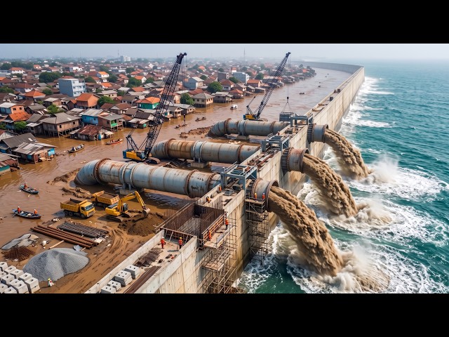 How Indonesia Is Building the $80 Billion Giant Sea Wall That Seems Impossible