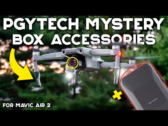 3 Cool Accessories For The Mavic Air 2? || PGYTECH Mystery Box Shows Up At My Door...