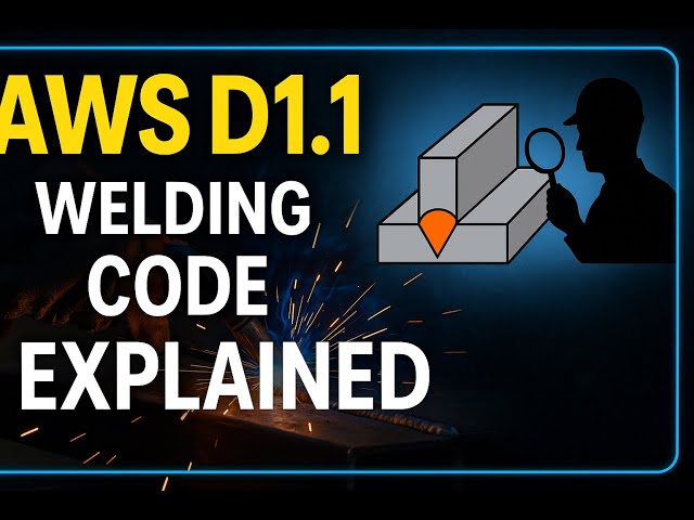 AWS D1.1 Made Simple | Welding Standards Every Engineer Must Know