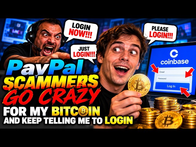 PayPal Scammers Got Hungry For My Bitcoin 😜 PT1