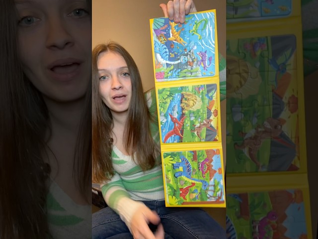 I was tired of bags full of toddler puzzles