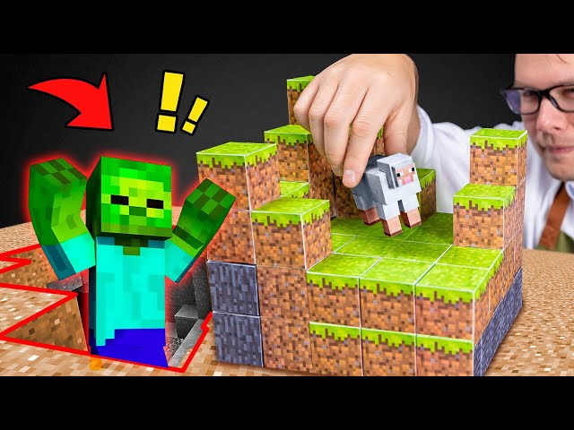 Minecraft Diorama Challenge ⏳: 10 Minutes vs. 1 Hour vs. 10 Hours – Which Build Wins? 🏰🎮