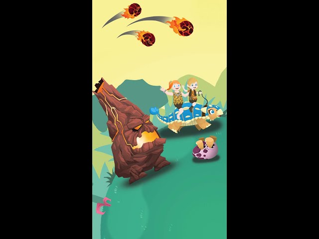 DiNO EGG RESCUE!! Niko helps Dino Mom save her babies from the Lava in Adley's Playspace!! #shorts