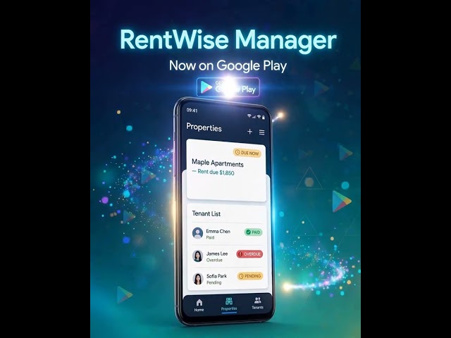RentWise Manager — Track Rent Like a Pro
