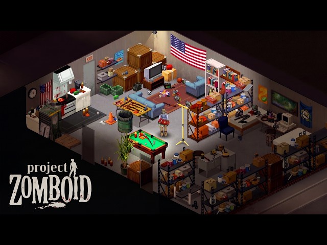 Surviving on toilet water in Project Zomboid