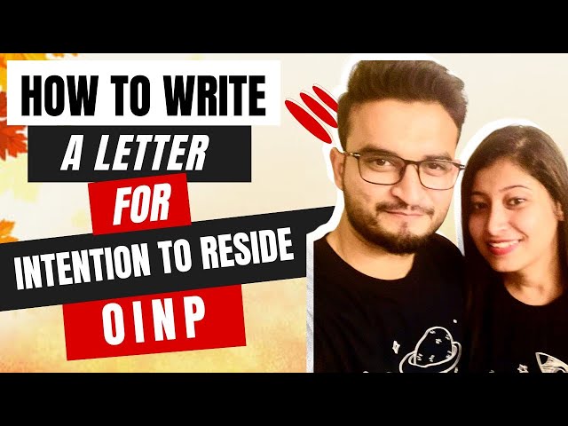 How to write Intention to reside in Ontario || Scan Passport || Resume for Canada PR 🇨🇦 ||OINP