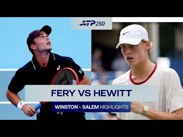 Arthur Fery vs Cruz Hewitt Highlights | Winston- Salem Round 2