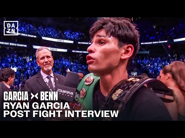 Ryan Garcia REACTS to knocking out Conor Benn and wants all the SMOKE next!