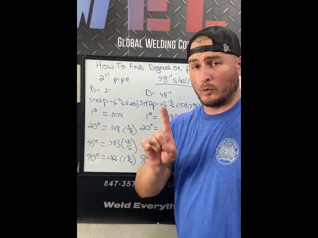 How To Find Degrees On Pipe - A Simple Formula