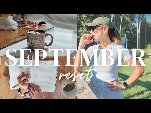prep & plan with me 🌻 september productivity vlog