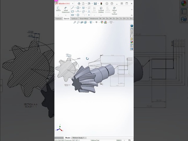 How to Create a Part in SolidWorks – #quicktips #shorts | Master CAD Studio #solidworks #3ddesign