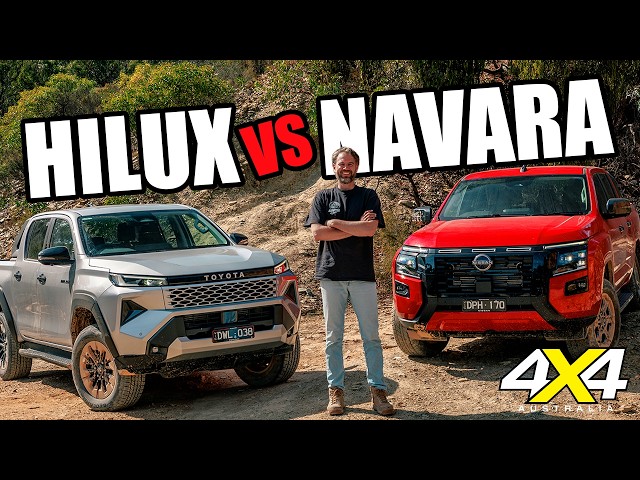 2026 Toyota HiLux SR5 vs Nissan Navara ST-X – Off-Road Comparison