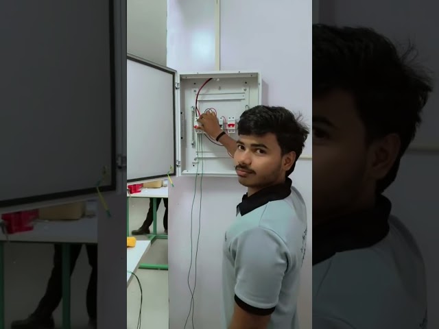 Iti  wiring practical Godown wiring |#godown #iti #itistudy #pannel #db #electrical #education