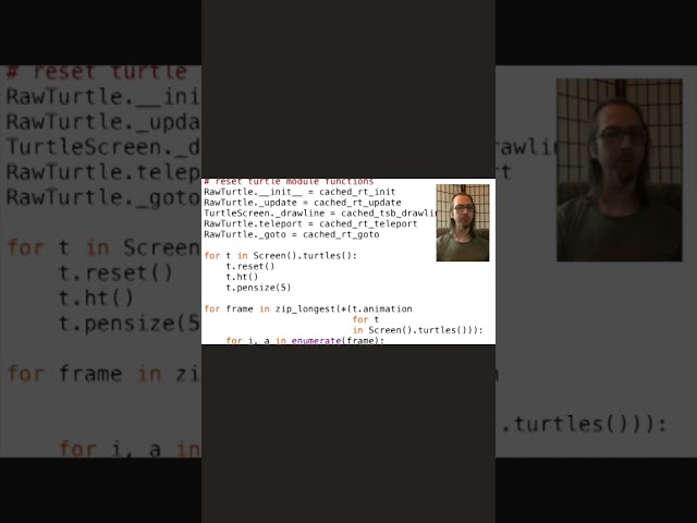 Python Turtle Module, clip 6 (Vertical)