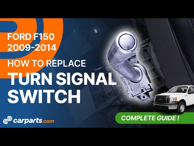 How to replace the Turn Signal Switch 2009-2014 Ford F150 ⚡