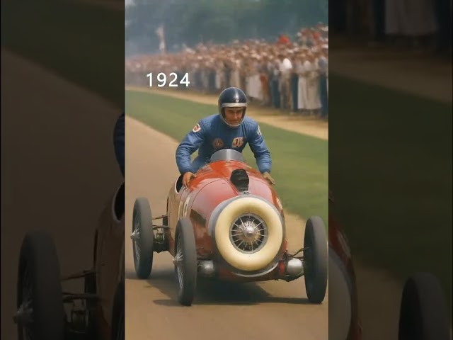 The evolution of racing cars from 1800 to 2100 #evolution #timelapse #ai #car #formula1