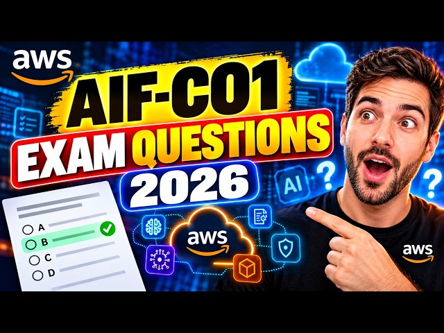 AWS AI Practitioner Exam Prep 2026: AIF-C01 Questions Explained